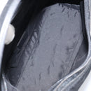 GUCCI Hand Bag Nylon Enamel Black Silver 000 0602 3754 Auth ep12353-11