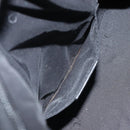 GUCCI Hand Bag Nylon Enamel Black Silver 000 0602 3754 Auth ep12353-21