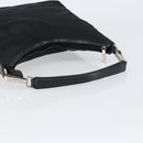 GUCCI Hand Bag Nylon Enamel Black Silver 000 0602 3754 Auth ep12353-7