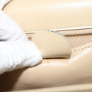 GUCCI Hand Bag Leather Beige Gold 000 2026 0258 Auth ep12356-22