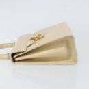 GUCCI Hand Bag Leather Beige Gold 000 2026 0258 Auth ep12356-5