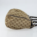 GUCCI GG Canvas Abbey Tote Bag Beige Gold 189831 Auth ep12363-3