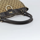 GUCCI GG Canvas Abbey Tote Bag Beige Gold 189831 Auth ep12363-7