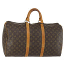 LOUIS VUITTON Monogram Keepall 50 Boston Bag M41426 LV Auth ep12366-1