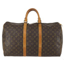 LOUIS VUITTON Monogram Keepall 50 Boston Bag M41426 LV Auth ep12366-13