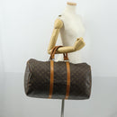 LOUIS VUITTON Monogram Keepall 50 Boston Bag M41426 LV Auth ep12366-23