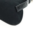 FENDI Mamma Baguette Shoulder Bag Nylon Black Silver Auth ep12368-16