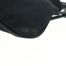 FENDI Mamma Baguette Shoulder Bag Nylon Black Silver Auth ep12368-18