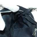 FENDI Mamma Baguette Shoulder Bag Nylon Black Silver Auth ep12368-21