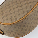 GUCCI Micro GG Supreme Shoulder Bag PVC Beige Gold 001 115 4001 Auth ep12369-13