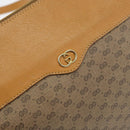 GUCCI Micro GG Supreme Shoulder Bag PVC Beige Gold 001 115 4001 Auth ep12369-15
