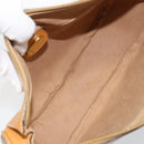 GUCCI Micro GG Supreme Shoulder Bag PVC Beige Gold 001 115 4001 Auth ep12369-17