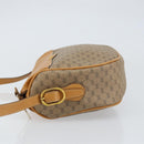 GUCCI Micro GG Supreme Shoulder Bag PVC Beige Gold 001 115 4001 Auth ep12369-5