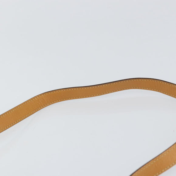 GUCCI Micro GG Supreme Shoulder Bag PVC Beige Gold 001 115 4001 Auth ep12369