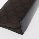 GUCCI GG Canvas Pouch Brown Auth ep12370-10