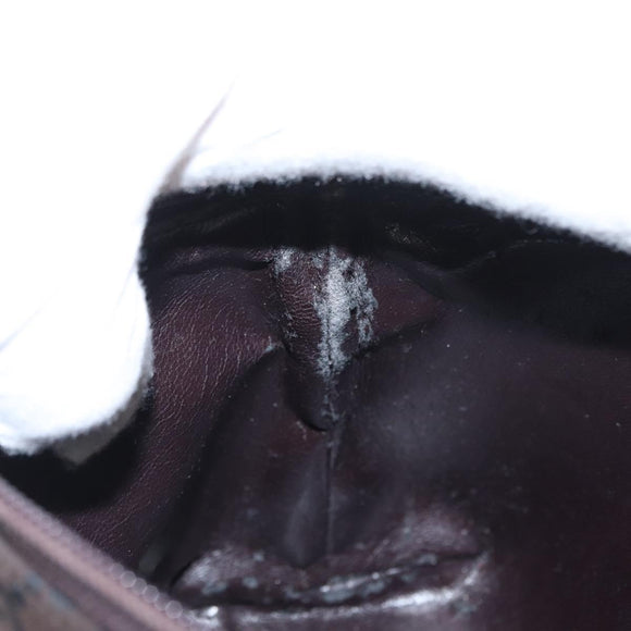 GUCCI GG Canvas Pouch Brown Auth ep12370