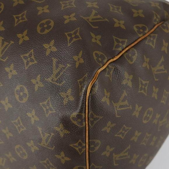 LOUIS VUITTON Monogram Keepall 55 Boston Bag M41424 LV Auth ep12372