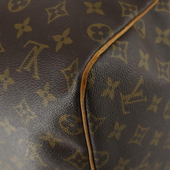LOUIS VUITTON Monogram Keepall 55 Boston Bag M41424 LV Auth ep12372