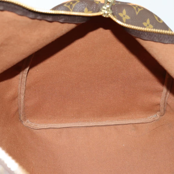 LOUIS VUITTON Monogram Keepall 55 Boston Bag M41424 LV Auth ep12372