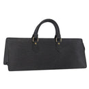 LOUIS VUITTON Epi Sac Triangle Hand Bag Black M52092 LV Auth ep12373-1