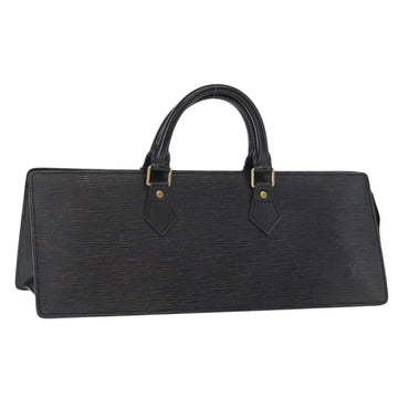 LOUIS VUITTON Epi Sac Triangle Hand Bag Black M52092 LV Auth ep12373