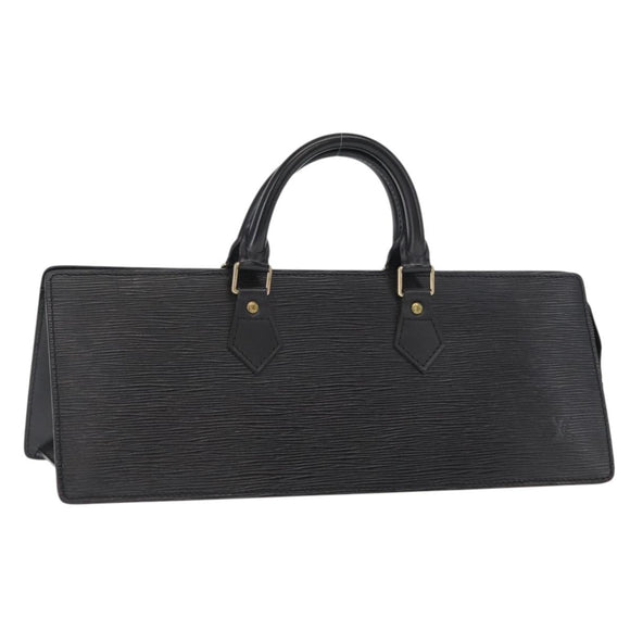 LOUIS VUITTON Epi Sac Triangle Hand Bag Black M52092 LV Auth ep12373