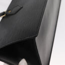 LOUIS VUITTON Epi Sac Triangle Hand Bag Black M52092 LV Auth ep12373-16