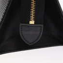 LOUIS VUITTON Epi Sac Triangle Hand Bag Black M52092 LV Auth ep12373-18