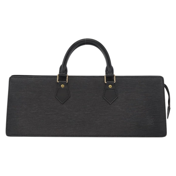 LOUIS VUITTON Epi Sac Triangle Hand Bag Black M52092 LV Auth ep12373