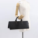 LOUIS VUITTON Epi Sac Triangle Hand Bag Black M52092 LV Auth ep12373-21