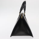 LOUIS VUITTON Epi Sac Triangle Hand Bag Black M52092 LV Auth ep12373-4