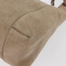 GUCCI Hand Bag Suede Beige 101333 Auth ep12374-16
