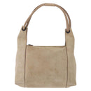 GUCCI Hand Bag Suede Beige 101333 Auth ep12374-13