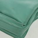 LOEWE Anagram Shoulder Bag Leather Peppermint Auth ep12375-18