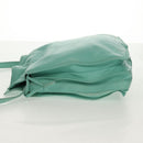 LOEWE Anagram Shoulder Bag Leather Peppermint Auth ep12375-5