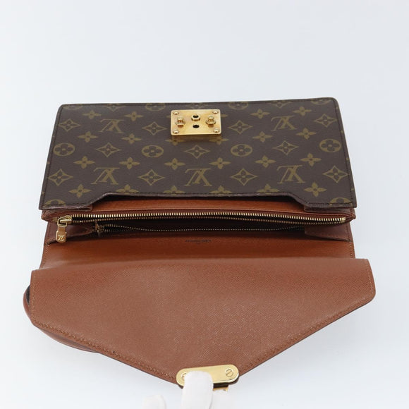 LOUIS VUITTON Monogram Concorde Hand Bag M51190 LV Auth ep12378