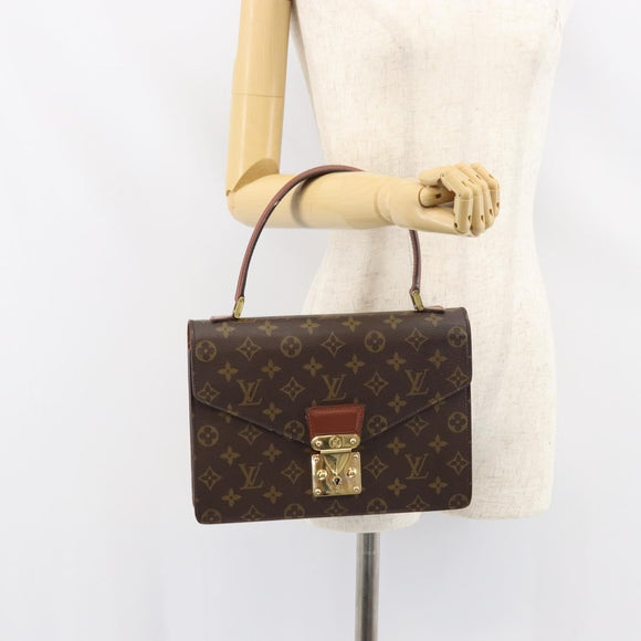 LOUIS VUITTON Monogram Concorde Hand Bag M51190 LV Auth ep12378