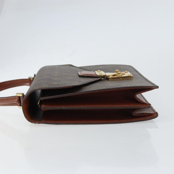 LOUIS VUITTON Monogram Concorde Hand Bag M51190 LV Auth ep12378