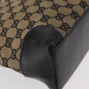 GUCCI GG Canvas Tote Bag Navy 002 1119 1705 Auth ep12380-10