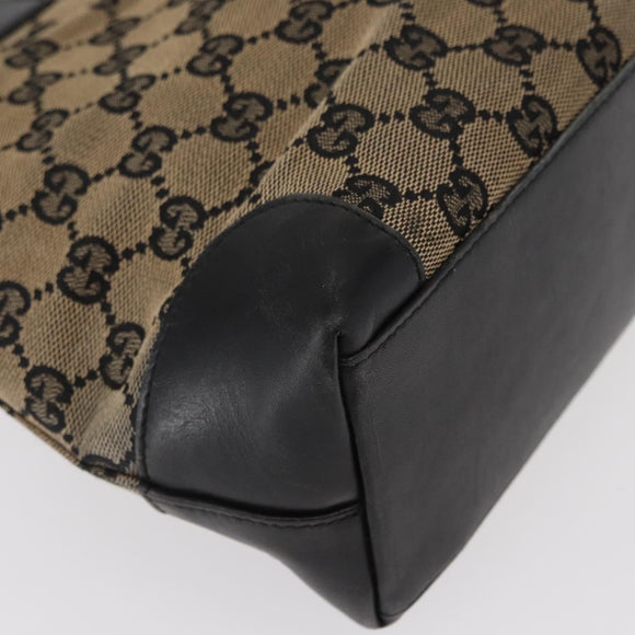 GUCCI GG Canvas Tote Bag Navy 002 1119 1705 Auth ep12380