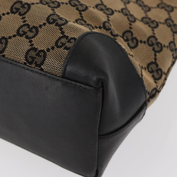 GUCCI GG Canvas Tote Bag Navy 002 1119 1705 Auth ep12380