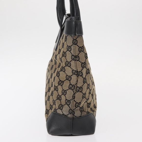 GUCCI GG Canvas Tote Bag Navy 002 1119 1705 Auth ep12380