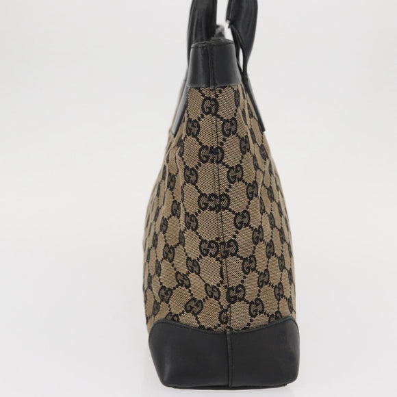 GUCCI GG Canvas Tote Bag Navy 002 1119 1705 Auth ep12380