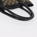 GUCCI GG Canvas Tote Bag Navy 002 1119 1705 Auth ep12380-7