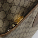 GUCCI GG Supreme Web Sherry Line Bag PVC Beige Red 002 983 0054 Auth ep12384-18