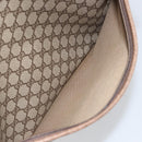 GUCCI GG Supreme Web Sherry Line Bag PVC Beige Red 002 983 0054 Auth ep12384-11