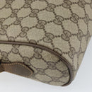 GUCCI GG Supreme Web Sherry Line Bag PVC Beige Gold 56 02 088 Auth ep12386-16