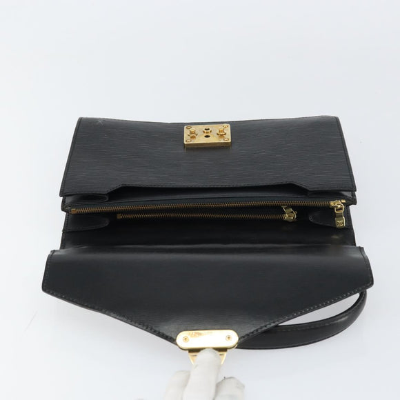 LOUIS VUITTON Epi Concorde Hand Bag Black M52132 LV Auth ep12387