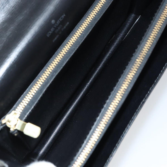 LOUIS VUITTON Epi Concorde Hand Bag Black M52132 LV Auth ep12387