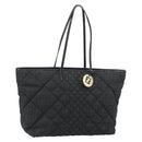 FENDI Zucca Canvas Tote Bag Black Auth ep12388-1